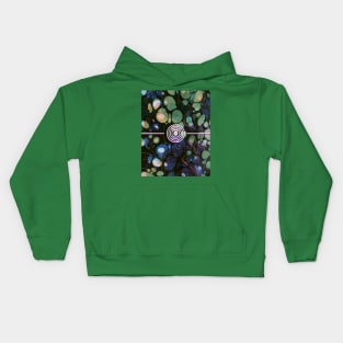 Abstract Marbling Pattern Kids Hoodie